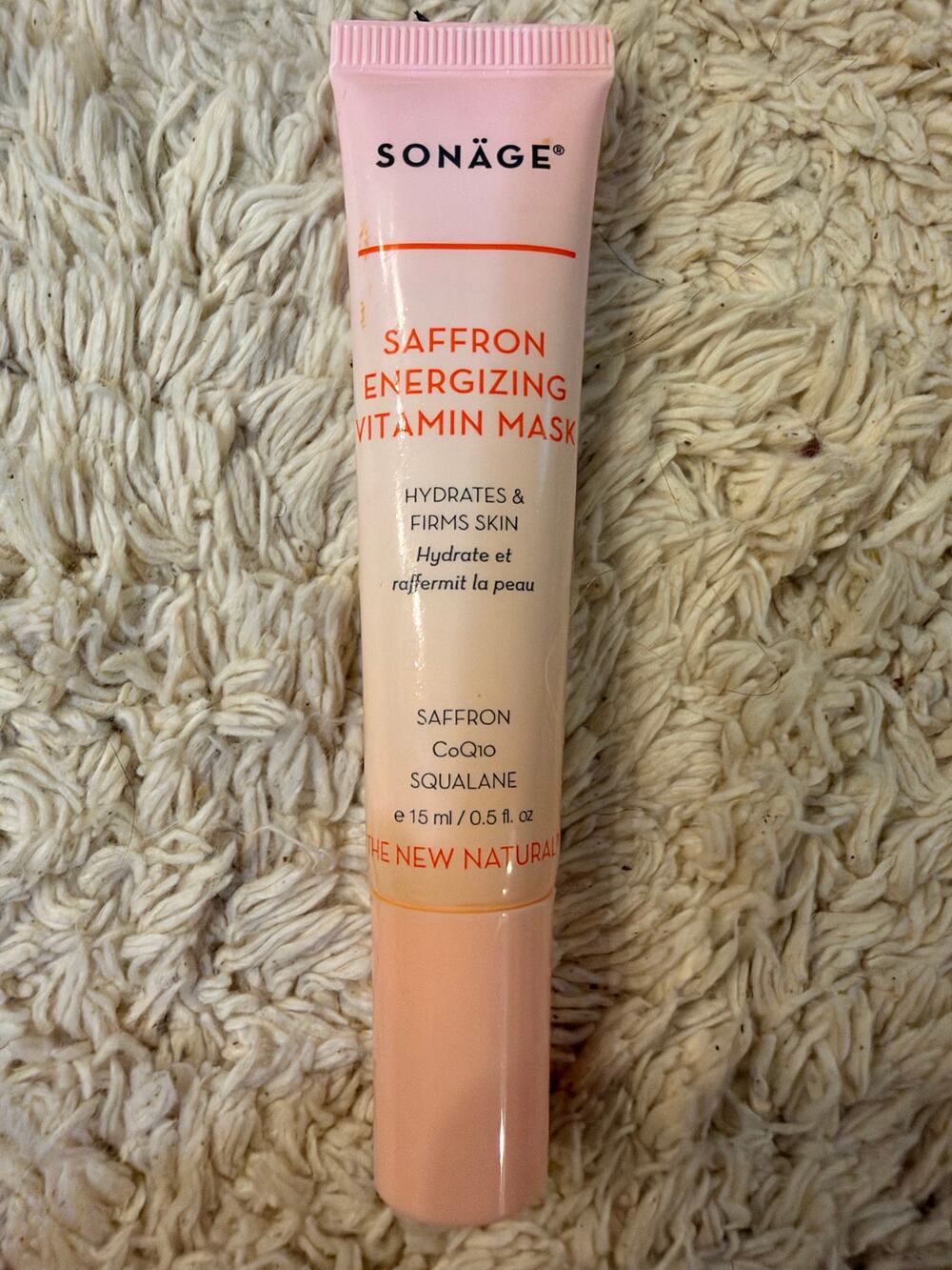 Sonage Saffron Energizing Vitamin Mask Hydrates & Firms Skin 15ml